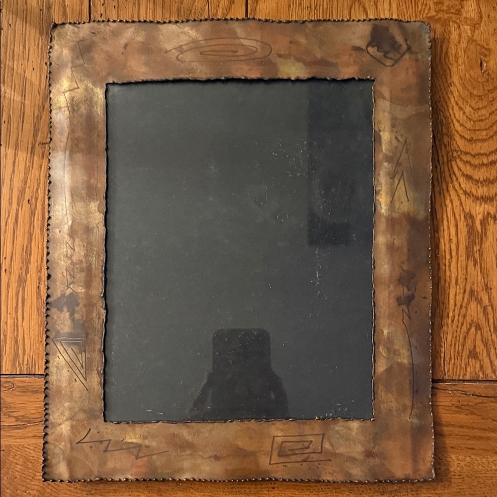 Rustic Brown Metallic 8” x 10” Picture Frame